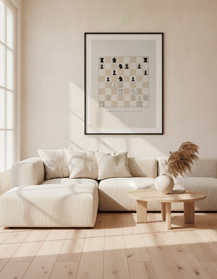 Deep Blue – Kasparov, Game 6 · 1997 in a room