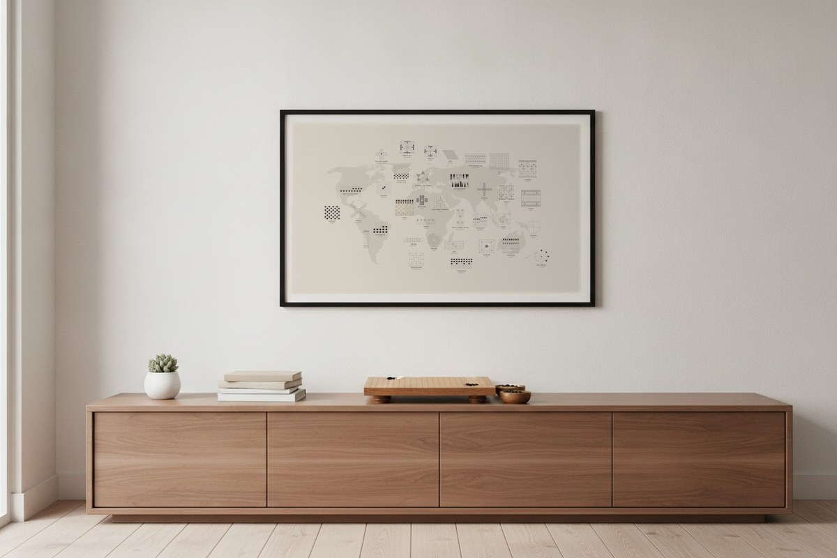 The Board Game Atlas in a room