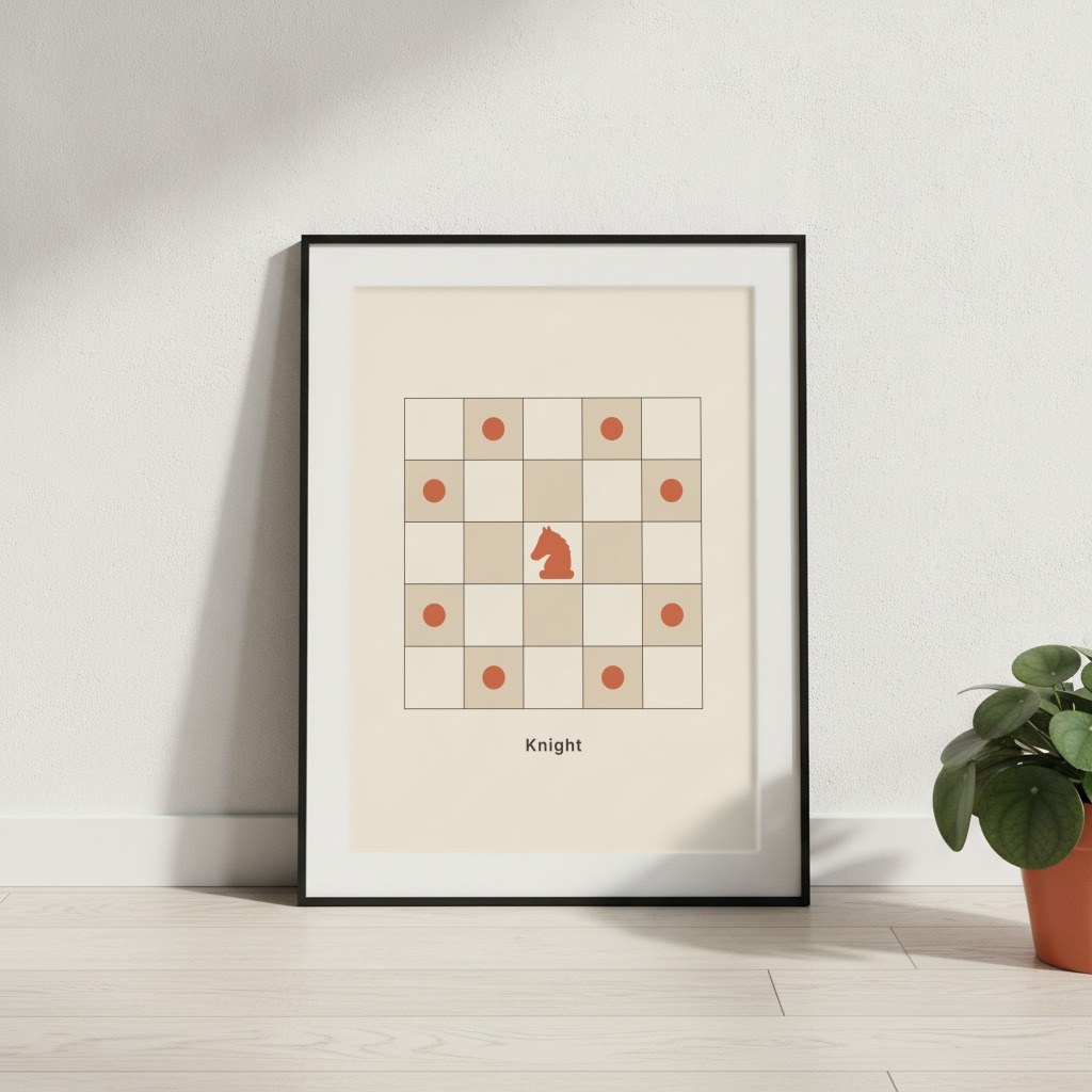 Chess · Knight in a room