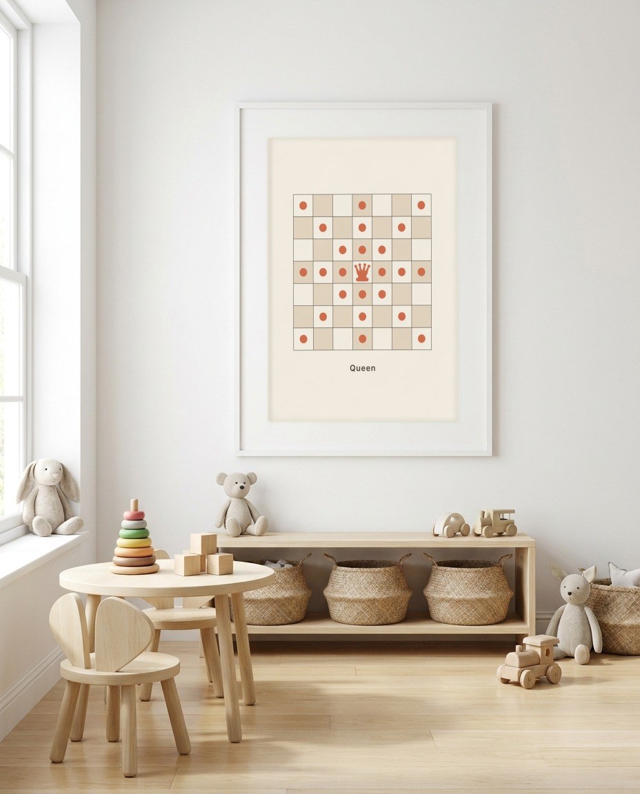 Chess · Queen in a room