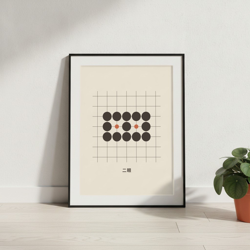 Go · Two eyes in a room
