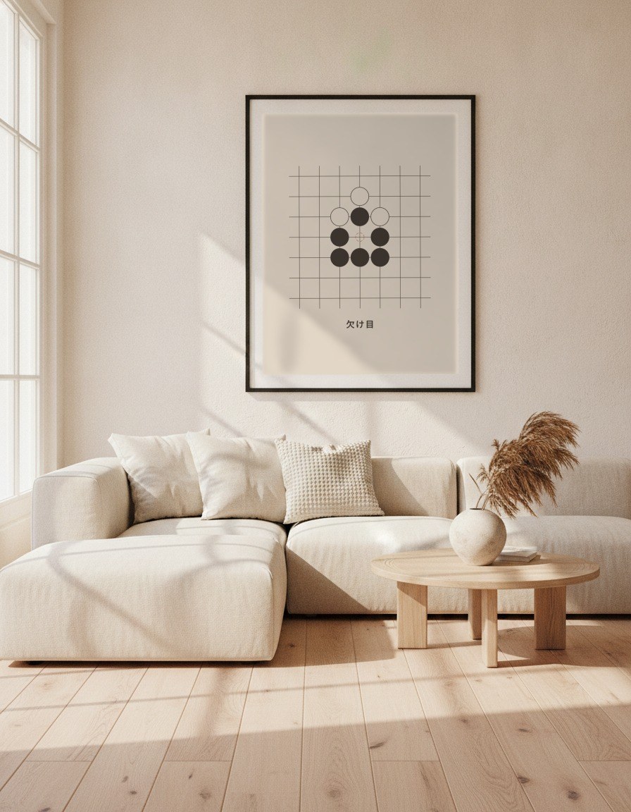 Go · False eye in a room