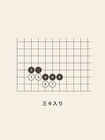 Go · 4-4 · 3-3 invasion