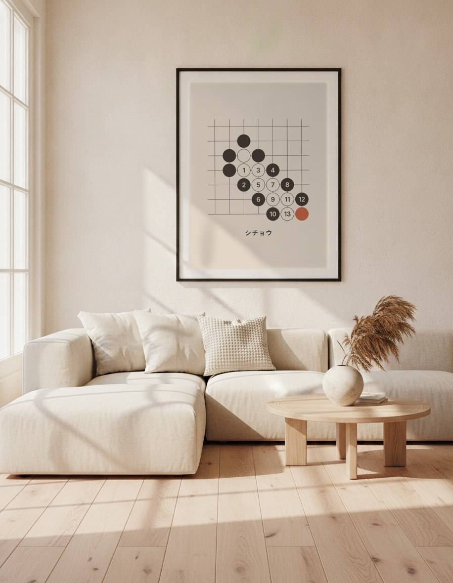 Go · Ladder in a room