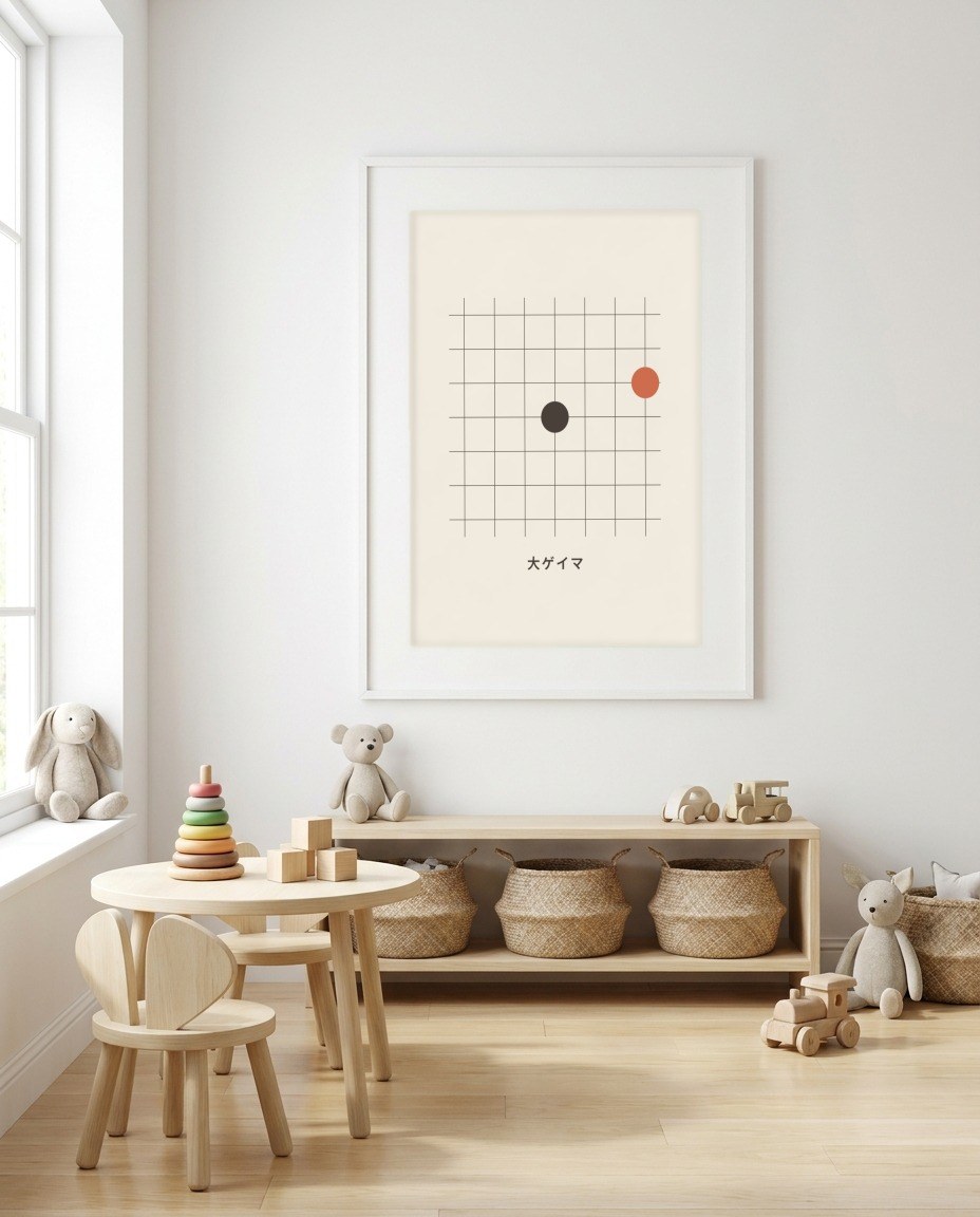 Go · Large knight's move in a room