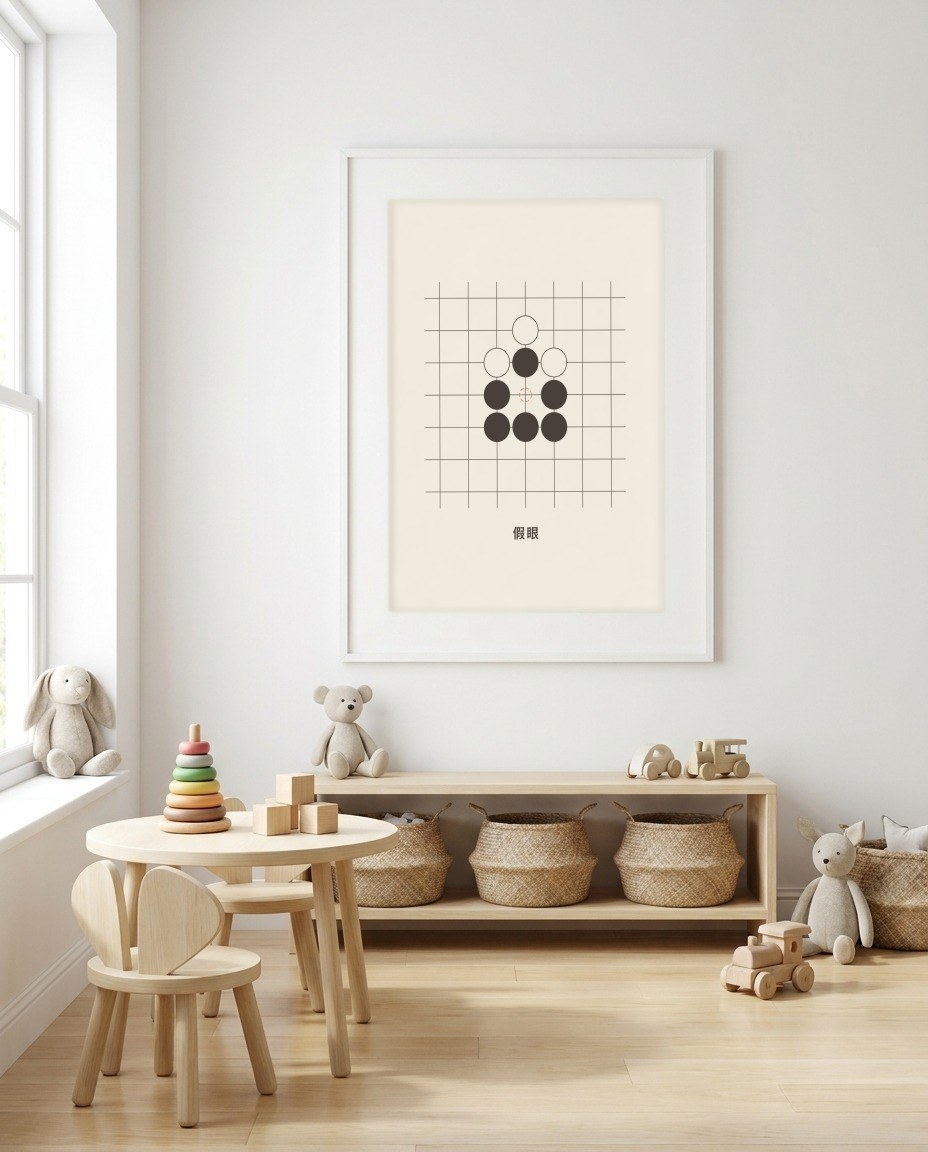 Weiqi · False eye in a room