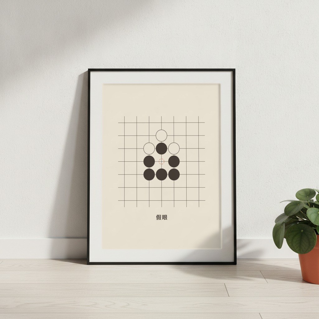 Weiqi · False eye (traditional) in a room