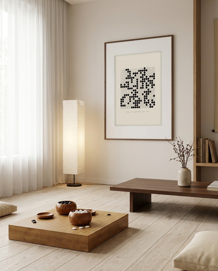 Lee Sedol – Gu Li · Jubango, 2014 in a room