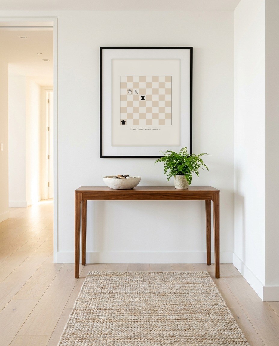 The Saavedra Position in a room